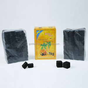 Charbon de <span class=keywords><strong>coco</strong></span> en briquettes carrées à prix bas, vente chaude, 1 kg, coquille de <span class=keywords><strong>coco</strong></span> dorée, pour narguilé, fabriqué à partir de coquille de <span class=keywords><strong>coco</strong></span> - Product Image 3