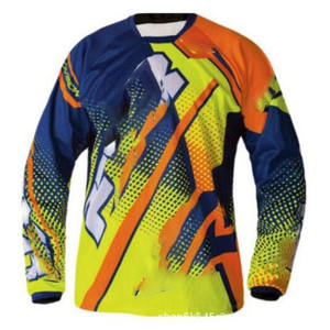 <span class=keywords><strong>Enduro</strong></span> Downhill Jersey para hombres motocicleta bicicleta carreras manga larga Camiseta <span class=keywords><strong>MTB</strong></span> Offroad compresión Base capa en caja - Product Image 4