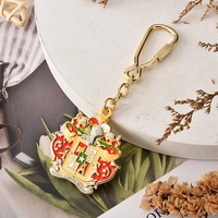 Porte-clés personnalisé avec logo, porte-clés en métal imprimé en 3D, badge, porte-clés émaillé, fournisseur de quincaillerie pour porte-clés