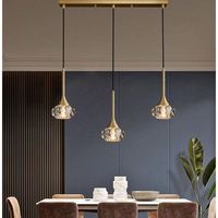 Grand lustre en cristal de luxe pour salle à manger, escalier, bâtiment, luminaires suspendus de style avancé pour salon, longueur moyenne