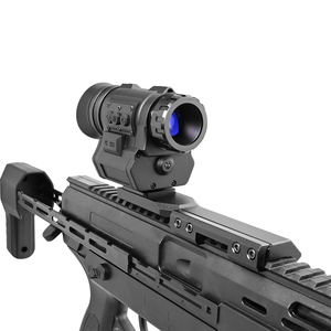 แว่นตาอินฟราเรดสำหรับสวมหมวก NVG50 ซูม 1-4 เท่า ความสว่างต่ำ 0.001 ลักซ์ ระบบภาพ CMOS OLED สำหรับการลาดตระเวนกลางคืนกลางแจ้งและการบันทึกภาพสัตว์ป่า - Product Image 6