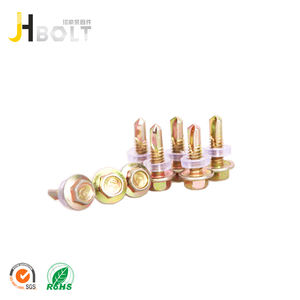 Tornillo taladrador <span class=keywords><strong>Ejot</strong></span>-tornillo de perforación de auto perforación tornillos con arandelas de goma - Product Image 3