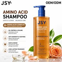 OEM ODM Label Pribadi 400ml Sampo Asam Amino Bebas Sulfat Pengontrol Minyak Perawatan Kulit Kepala Penambah Volume Perawatan Perbaikan Aroma Tahan Lama