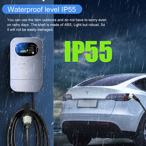 Station de recharge AC pour véhicules électriques OWP OCPP 3,6-22 kW Type 1/Type 2/GBT, borne murale sans fil avec IP55 - Product Image 3