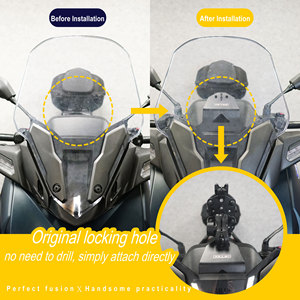 Support de téléphone portable de pare-brise central de haute qualité pour Yamaha Xmax300 - Product Image 6