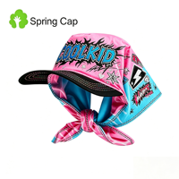 Casquette de baseball personnalisée pour festival de musique, avec motif de sublimation, protection solaire, style bandana, pour rappeur, vente en gros