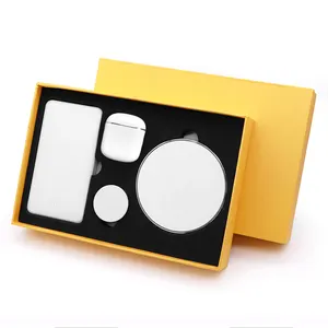 BHD Charger Gift Set Customized logo Powerbank Gift Set Corporate Gift Set Promotional