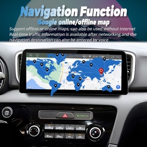 Radio Multimedia para Auto con Pantalla Android 13 de 12.3 Pulgadas, Reproductor de Video Estéreo para KIA Sportage R 2019 2020, GPS, Carplay, Unidad Principal de Navegación - Product Image 4