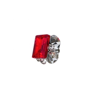 Paso Sico Embellissements pour nail art les plus vendus - Cristaux en forme d'œuf et en forme de cube de sucre, ensemble complet de strass en alliage super scintillants - Product Image 5