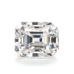 Cadermay Jewelry Radiant Moissanite Gemstone D Color Rectangle Shape Lab Created For Jewelry Making - Product Image 4