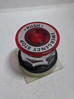 Controlador de Programación PLC 9001-KR9R05, Botón de Parada de Emergencia Metálico de 2 Posiciones