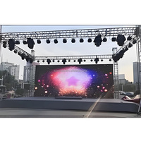 Écran LED de location couleur pleine P3.91 à taux de rafraîchissement élevé pour affichage LED événementiel