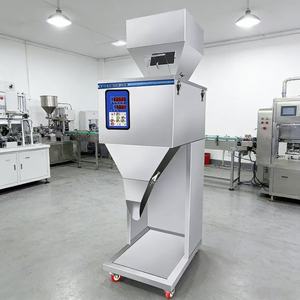 เครื่องบรรจุ<span class=keywords><strong>ชา</strong></span>และกาแฟแบบกึ่งอัตโนมัติขนาด 500 กรัม พร้อมชิ้นส่วนหลัก PLC สำหรับบรรจุชาและกาแฟแบบผง - Product Image 1