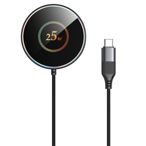 แท่นชาร์จไร้สายแบบแม่เหล็ก 25W สำหรับโทรศัพท์มือถือ ชาร์จเร็ว - Product Image 1