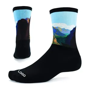 Chaussettes de cyclisme, course à pied, randonnée, 360 degrés