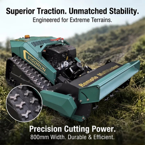 Robot <span class=keywords><strong>tondeuse</strong></span> à moteur essence CE Euro EPA avec servomoteur pour le désherbage des barrages et des talus, largeurs de coupe 550, 600, 800, 1000 mm - Product Image 1