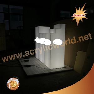 Acrylic Spray Finished <b>Spinner</b> <b>Rings</b>/Jewelry/Cosmetics Display Pedestal Plinth - Product Image 1