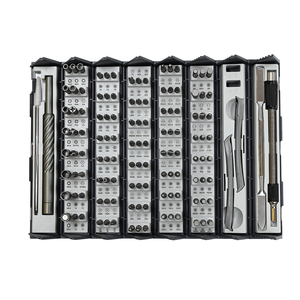 <span class=keywords><strong>YAXUN</strong></span> YX-6318 Juego de Destornilladores Multifunción 128 en 1, Herramienta de Reparación de Precisión para Productos 3C, Juego de Herramientas Universales para Teléfonos Móviles - Product Image 1