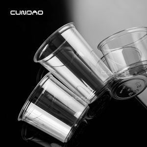 8/12/16/24/32/עוז מרק ברור מדליק מיכל מיכל ליאחסין עגול לחיות מחמד מיכל אחסון מזון חד פעמי עם כוסות קינוח - Product Image 3