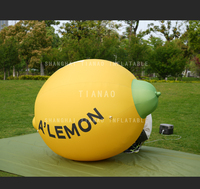 Citron gonflable géant de modèle de citron de décoration gonflable gonflable de modèle de fruit Offre Spéciale pour la publicité