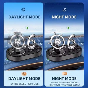 <strong>Dolphin</strong> Ship's Wheel Solar <strong>Car</strong> Perfume <strong>Air</strong> <strong>Freshener</strong> 10ml Cologne Freesia Gel Dashboard Decoration Essential Oil <strong>Air</strong> Purifier - Product Image 5