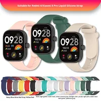 Bracelets de montre intelligente de marque ZH, version officielle, bracelet en silicone, boucle sport, bouton à pression de 27 mm, remplacement pour Mi Band8 Pro Mi Band9 Pro