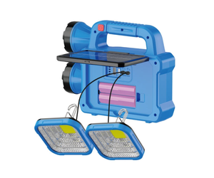 Dual <b>LED</b> Head <b>Work</b> <b>Light</b> <b>Rechargeable</b> Camping Lantern with Double Flashlight for Outdoor Fishing Emergency - Product Image 2