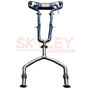 Skyley Valvetronic выхлопная система Catback, комплект из титанового сплава, 3 года, 7-15 дней для Nissan 370Z, коробка для выхлопных газов - Product Image 4