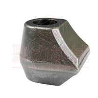 C10 Cold Planer Teeth Holder Road Milling Picks Adapter untuk Suku Cadang Mesin Penggiling Aspal dan Beton.