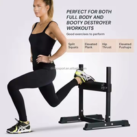 Machine multifonctionnelle pour squats bulgares, presse à jambes, hack squat, combo press, équipement de fitness à domicile, accessoires pour la force