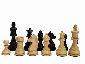 Jeu d'échecs allemand Staunton, pièces en bois, jeux de table d'extérieur pour enfants, bois d'acajou ébénisé, écologique, luxueux, tendance - Product Image 2