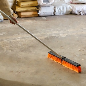 Floor scrub brush with long handle grout & tile cleaning tools bathroom cleaning products