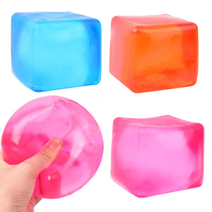 Juguetes Sensoriales Antiestrés JY, Juguetes Blandos para Aliviar el Estrés, Divertidos Cubos de Hielo Coloridos, Pelotas Antiestrés - Product Image 5