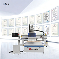 Router CNC 2128/1325 ATC Popular en China con Cambiador Automático de Herramientas, 12 Herramientas, Tipo Lineal, Máquina de Grabado y Corte para Trabajar la Madera