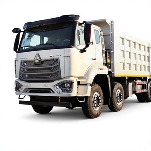 รถดัมพ์ HOWO NX 8x4 ปี 2024 ระยะทาง 0 กม. รถบรรทุกใหม่เอี่ยมมาตรฐานยูโร 5 สำหรับงานก่อสร้างและเหมืองแร่ - Product Image 1