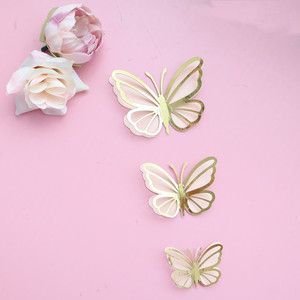 ของตกแต่งเค้กอะคริลิคสองชั้นรูปผีเสื้อ น้ำผึ้งและรสหวาน สำหรับตกแต่งเค้กวันเกิด 744206610 S-1779 - Product Image 6