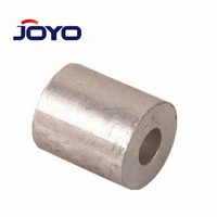 Virolas de eslinga de cuerda de alambre de alta calidad Din3093 manga virola de aluminio ovalada...