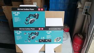 Raboteuse à bois <span class=keywords><strong>sans</strong></span> <span class=keywords><strong>fil</strong></span> 18V de qualité industrielle, rechargeable, <span class=keywords><strong>sans</strong></span> <span class=keywords><strong>fil</strong></span>, alimentée par batterie, raboteuse <span class=keywords><strong>électrique</strong></span> manuelle OEM avec moteur <span class=keywords><strong>sans</strong></span> balais - Product Image 6