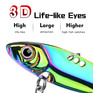 Nouvelle Leurre de Pêche Rotative en Métal Vib 5g 7g 12g 15g 20g, Cuillère Vibrante, Spinner, Jig - Product Image 6