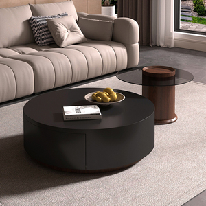 Orangefurn Rectángulo Extensible Soporte de Tv de madera Nogal negro Media <span class=keywords><strong>Tb</strong></span> Consola Muebles de sala de estar Soporte de Tv con 3 cajones - Product Image 4