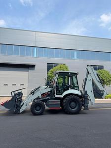 <b>White</b> Backhoe 388H Loader Cummins Engine 8100KG Operating Weight 1.0m³ <b>Bucket</b> Capacity for Farm Landscaping Small Construction - Product Image 3