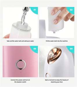 Nano Ionic Warm Mist Electric Facial <b>Steamer</b> for Outdoor & <b>Car</b> Use Home Spa Facial Humidifier with Deep Cleaning Moisturizing - Product Image 5