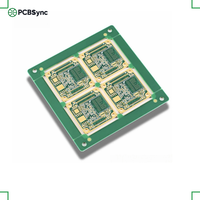 PCBSync Rogers RT/duroid 5880 2.0mm 3oz ENIG 16-Layer Medical Cyclotron RF System Board