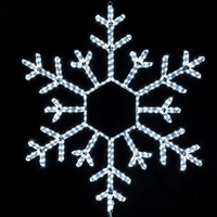 2D Motif Light Snowflake Decoraciones navideñas inteligentes IP65 Hogar Boda Paisaje Decoración para Halloween Navidad Año Nuevo