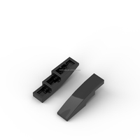 Bloques de Construcción Curvos de Plástico ABS 61678/11153, 4X1, Lisos, para Construcción de Juguetes DIY, Modelos Creativos, MOC Personalizados