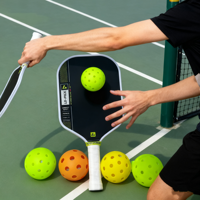 Raquette de pickleball portable Ledao Rough Surface Pro Series en fibre de carbone thermoformée pour fibre de carbone T700, épaisseur 16 mm