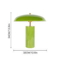 Nouvelle Lampe de Table en Céramique pour Chevet, Lecture, Bureau, Décoration Intérieure, Lampe LED Champignon pour la Nuit