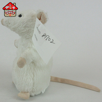 Jouet en peluche de bébé, souris en peluche, réaliste, petit rat, cadeau pour enfants, 50 cm
