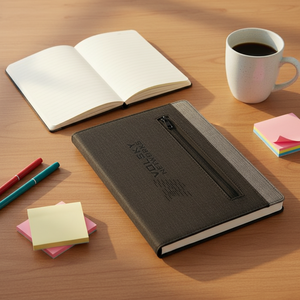 Libreta con Bolsillo y Cierre Personalizada con Logotipo, Regalo Promocional Corporativo, Cuaderno Ejecutivo Personalizado para Escribir - Product Image 4