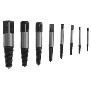 Pipe Screw Extractor Damaged Broken Pipe tube repair tools Bolt Screw Extractor and Remover Set